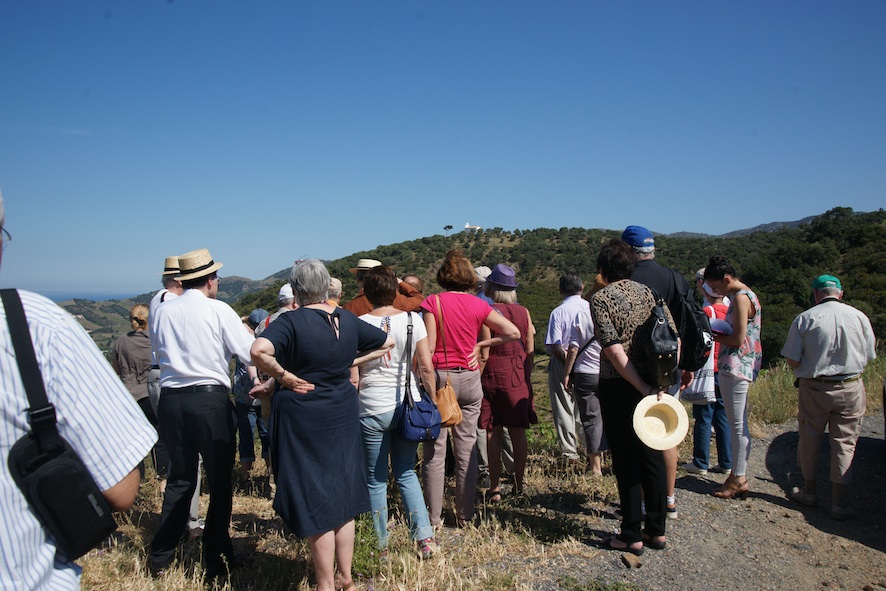 Devant le panorama